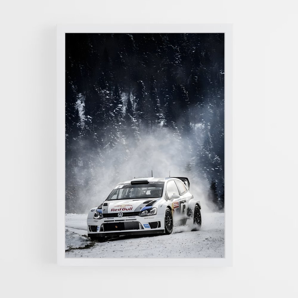 Poster Rallye Glacial – affiche Volkswagen (vue 3)